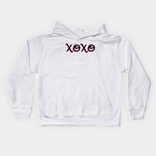 oxox xoxo hugs and kisses Kids Hoodie